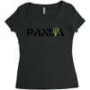 Panda Write T-Shirt Women's Triblend Scoop T-shirt