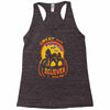 great pumpkin believer halloween Racerback Tank