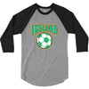 ireland soccer 3/4 Sleeve Shirt