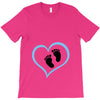 Baby Boy with Heart Any Name Customized T-Shirt