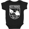 cat best friends for life Baby Bodysuit