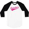 gay pride catcher funny 3/4 Sleeve Shirt