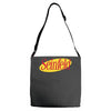 new seinfeld logo Adjustable Strap Totes