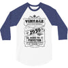 Vintage Aged To Perfection 1959 3/4 Sleeve Shirt
