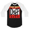 duff parody deff 3/4 Sleeve Shirt