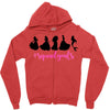 Squadgoals Princess Zipper Hoodie