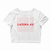 Latina Af Crop Top