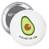 avocado fan club Pin-back button