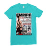 funny star wars empire magazine cover ideal birthday present Ladies Fitted T-Shirt
