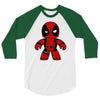 deadpool robot 3/4 Sleeve Shirt
