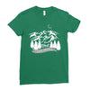 i hate people Ladies Fitted T-Shirt