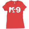 k 9 Ladies Fitted T-Shirt