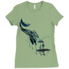chance of scattered showers Ladies Fitted T-Shirt