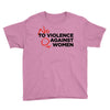 no violence against women's Youth Tee