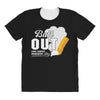 Butt Out Lung Cancer Awareness All Over Women's T-shirt