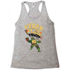 vegan pizza power Racerback Tank