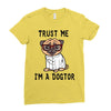 trust me i'm a dogtor Ladies Fitted T-Shirt