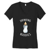 Drinking Buddies Women's V-Neck T-Shirt