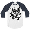 happy fathers day 3/4 Sleeve Shirt