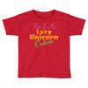 this is my lazy unicorn costume Toddler T-shirt