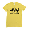 4x4 big skull head  off road Ladies Fitted T-Shirt