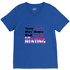 real girls go hunting V-Neck Tee