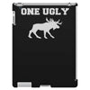 ugly moose funny animal present tee new iPad 3 and 4 Case