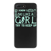 i ski like a girl iPhone 7 Plus Case
