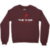 king dead Crewneck Sweatshirt