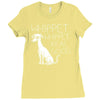 whippet .. Ladies Fitted T-Shirt