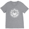 battlestar galactica distressed badge V-Neck Tee