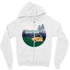 Way Down We Go Zipper Hoodie