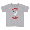 boxing llama Toddler T-shirt