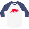 nutria its whats for dinner 3/4 Sleeve Shirt