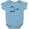 me me and cancer Baby Bodysuit