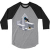 portal bird 3/4 Sleeve Shirt