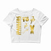 jake paul complete Crop Top