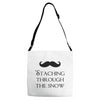 staching through the snow Adjustable Strap Totes