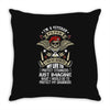 I'm A Veteran Papaw T Shirt Throw Pillow
