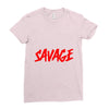 Martinez Twins savage Ladies Fitted T-Shirt