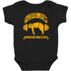 sloths gym   train hard tomorrow Baby Bodysuit