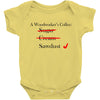 a woodworker's Baby Bodysuit