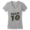 team 10 Women's V-Neck T-Shirt