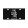 the lake is calling License Plate