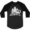 roughin' it roughing trailer camping camp 3/4 Sleeve Shirt