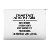 Smartass August Girl Accessory Pouches