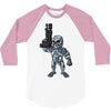 time traveling cyborg 3/4 Sleeve Shirt