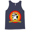 too hip to hop dabbing bunny easter Tank Top