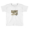 happy when duck hunting Toddler T-shirt