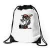oh no Drawstring Bags